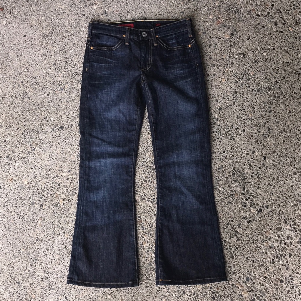 AG Made USA 25R Blue Jeans New Legend Boot Flare